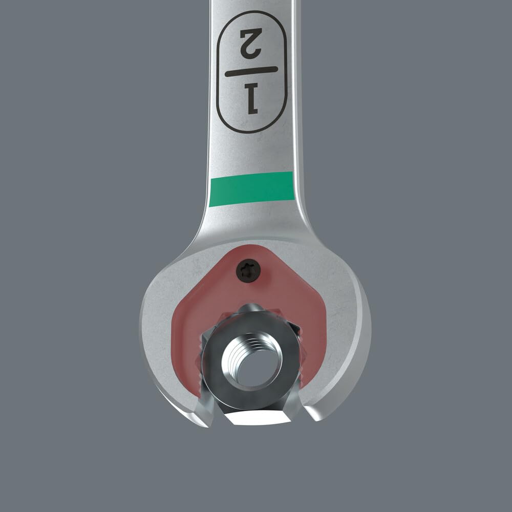 6007 Joker Ratcheting Combination Spanner SB, Long Design, Imperial, 5/16" x 180 mm - Image 3
