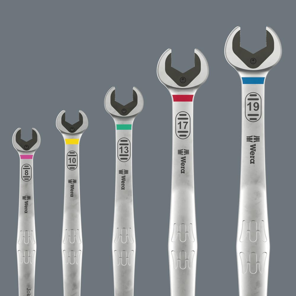 6007 Joker 11 Set 1 Ratcheting Combination Spanner Set, 11 Pieces - Image 9