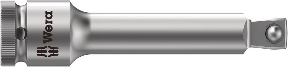 Wera 05004017001 8100 SA 7 Zyklop Metric Metal Ratchet Set with Push-Through Square, 28 Piece, 1/4" Drive - Image 21