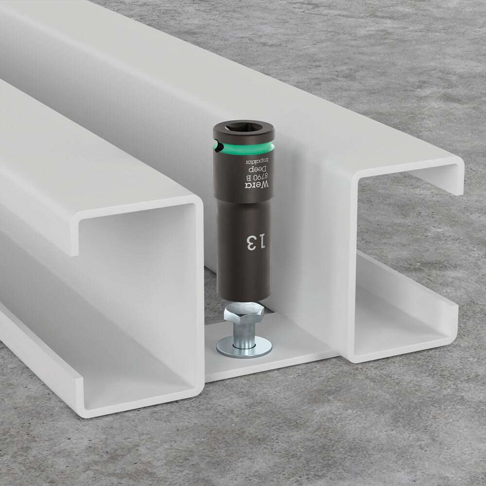9728 Foam Insert Zyklop B 3/8" Impaktor Deep Socket Set 1, 15 Pieces - Image 6