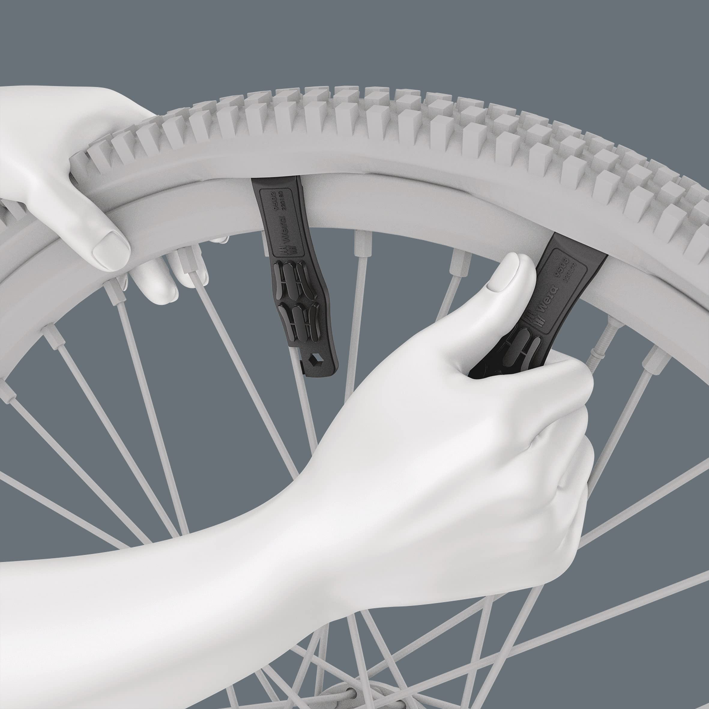 Bicycle Set 13 Tyre jacks set 2 pieces - Image 3