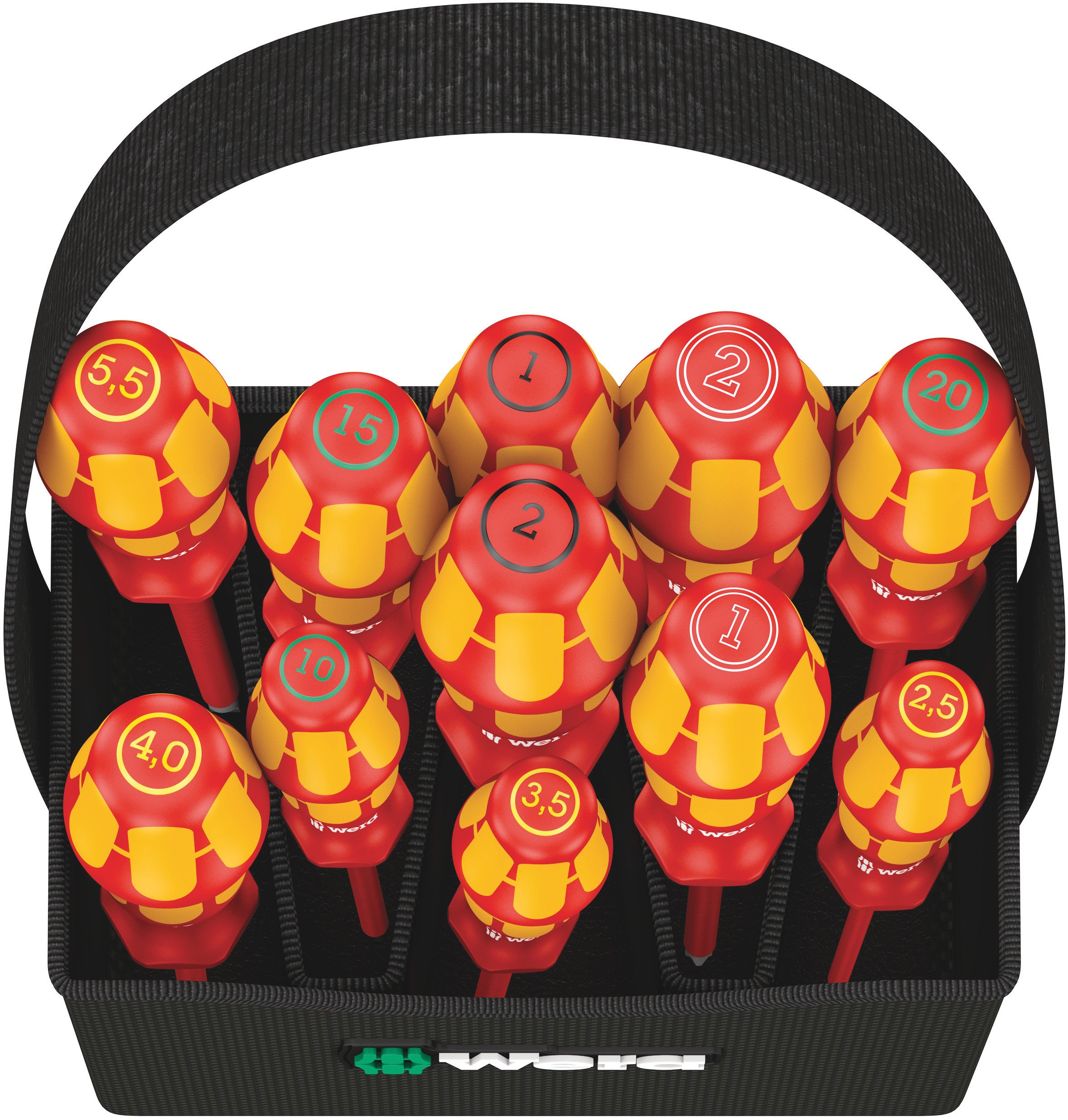 WERA 05004310001 Kraftform 2go 100, 11 Pieces - Image 24