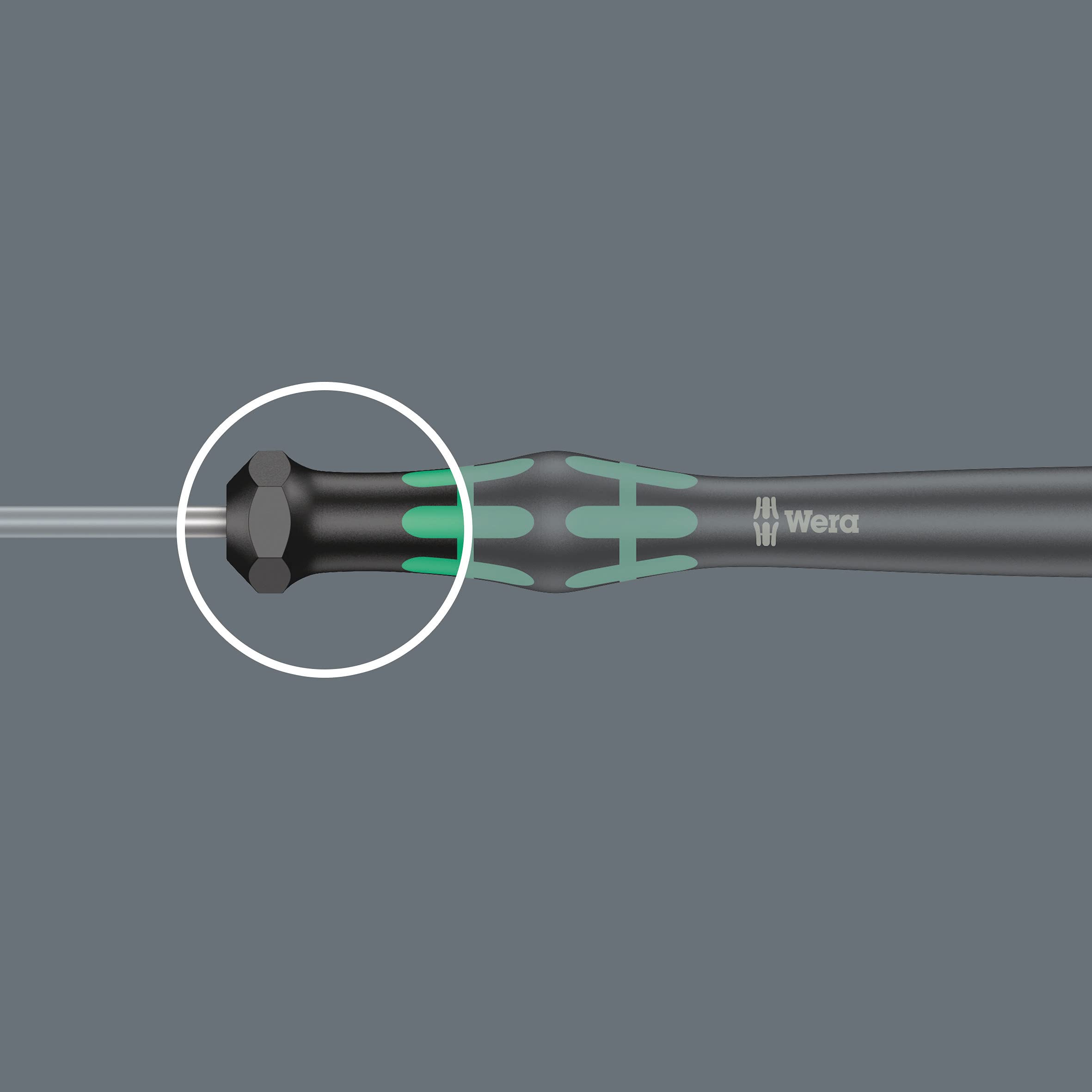 WERA 05118066001 2054 Screwdriver for Hexagon Socket Screws for Electronic Applications, 1.5 x 60 mm - Image 9