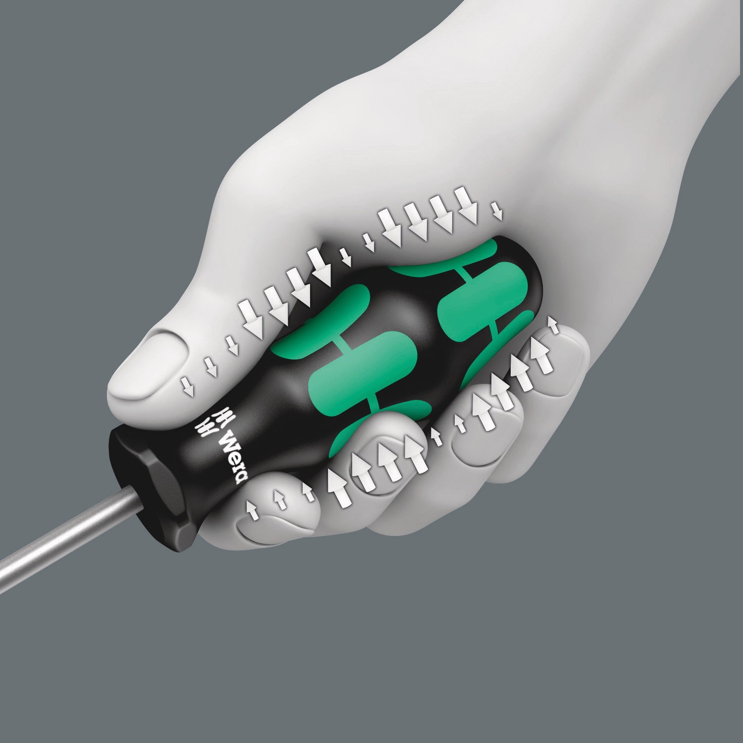 Wera - 5023105001 Kraftform Plus 354 Hex-Plus 2mm Hexagon Professional Screwdriver, 3" Shaft Length - Image 11