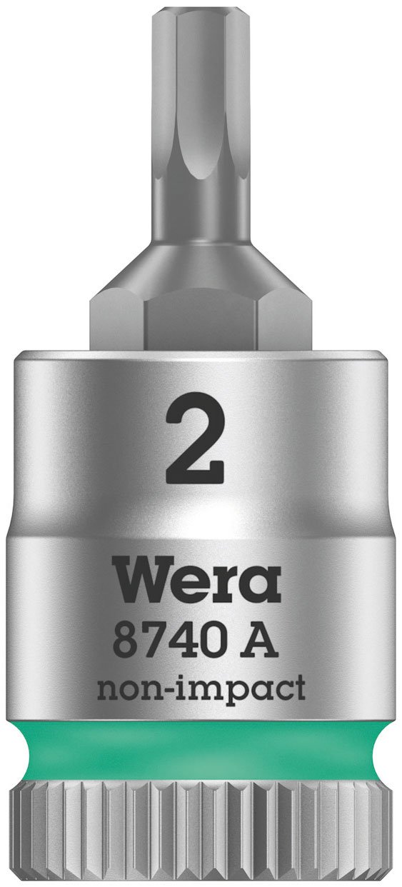 Wera - black 003881 Zyklop 1/4" Drive In-Hex-Plus Bit Socket Set with Holding Function - Image 11