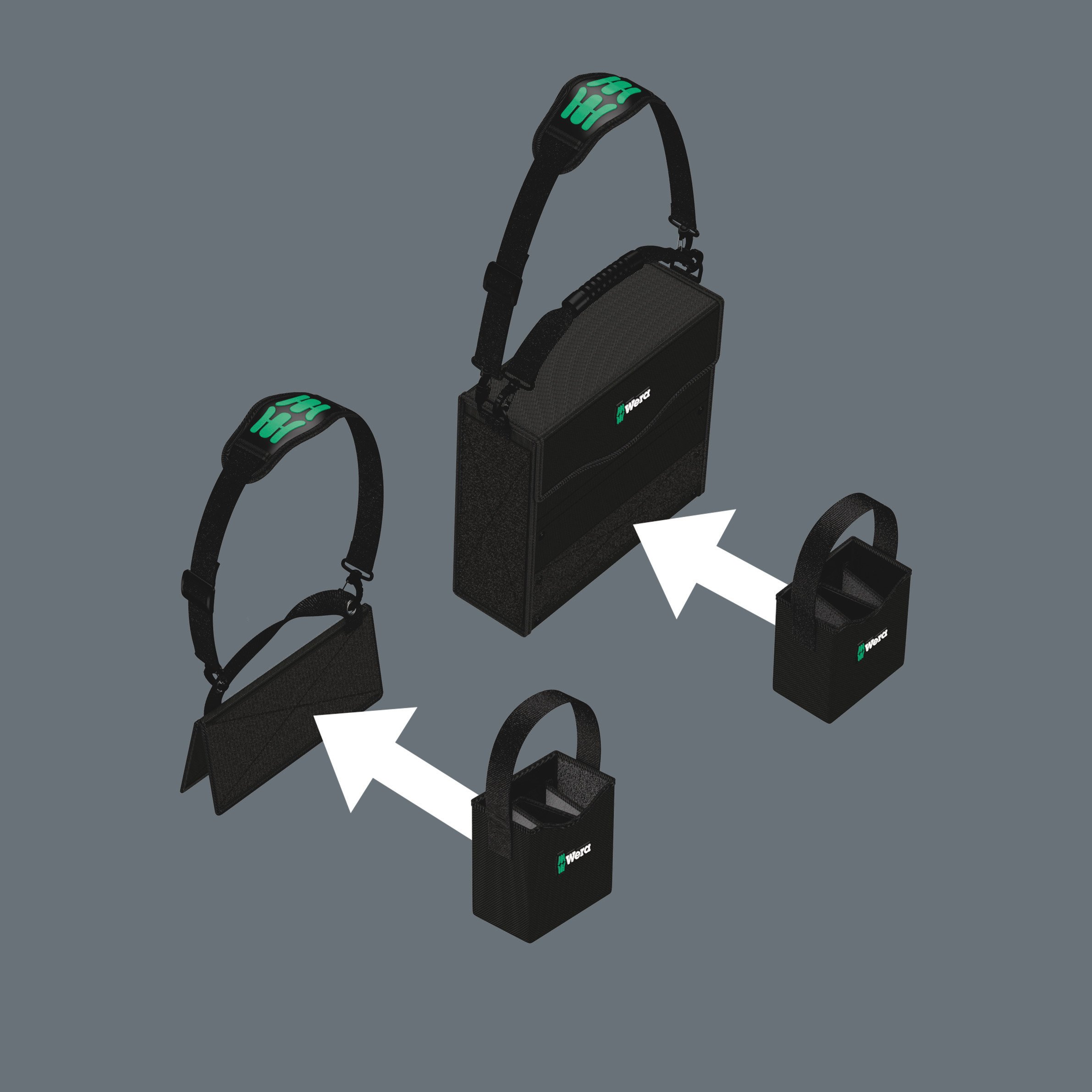 WERA 05004310001 Kraftform 2go 100, 11 Pieces - Image 19